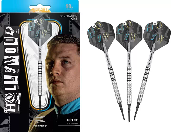 Target Darts Chris Dobey 90% Soft Tip Darts 19 grams